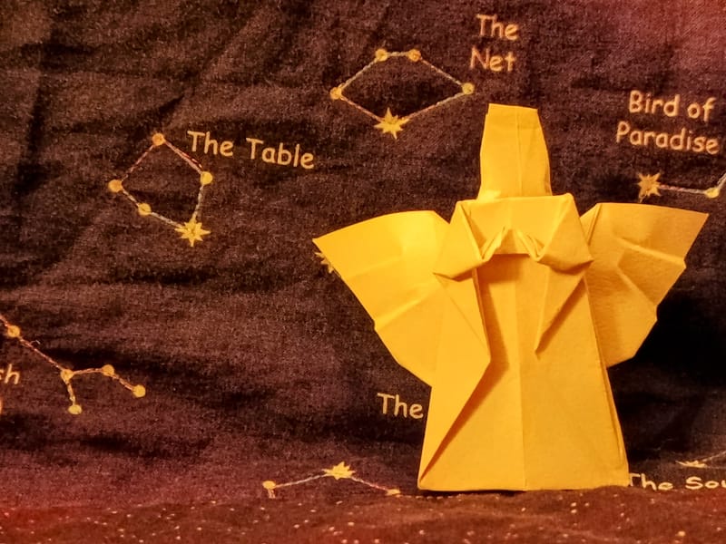 Angel by John Montroll on tant